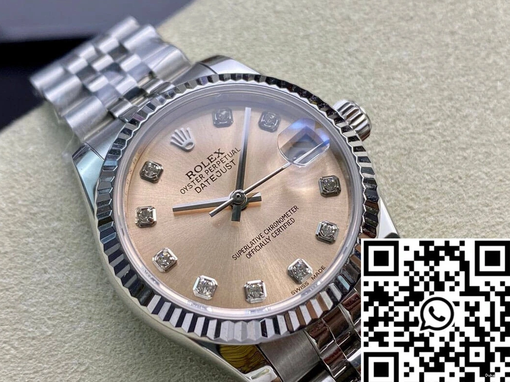 EW Diamond-set Rolex 31MM Datejust Dial Factory 0102